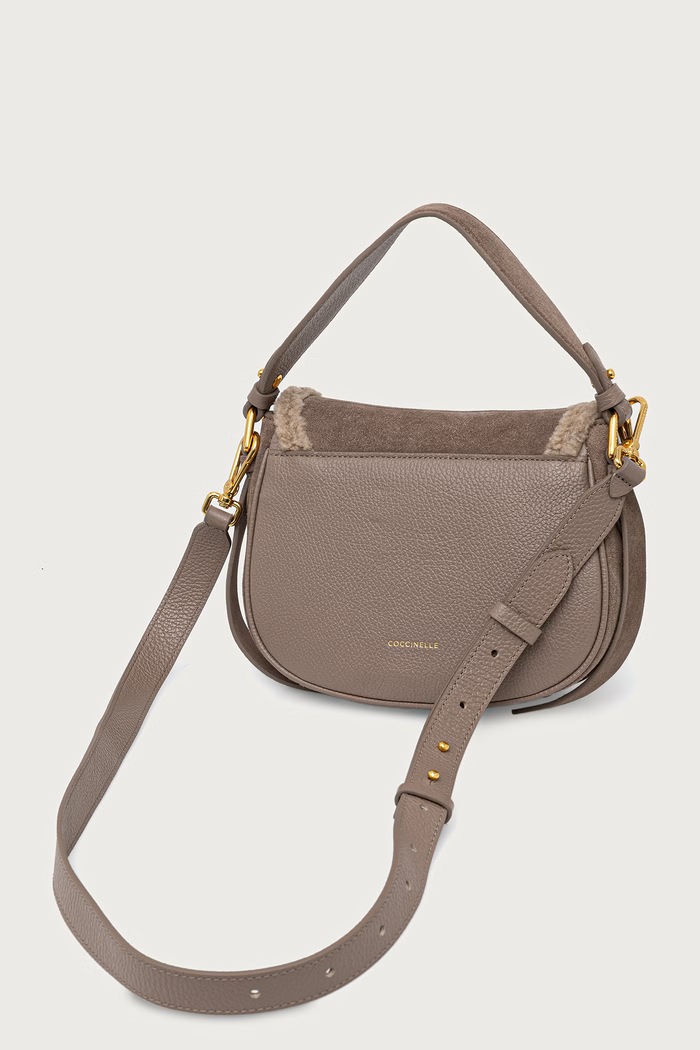 Аксессуары Coccinelle Сумка crossbody для женщин замшевая E1.V7J.18.02.01 бежевый