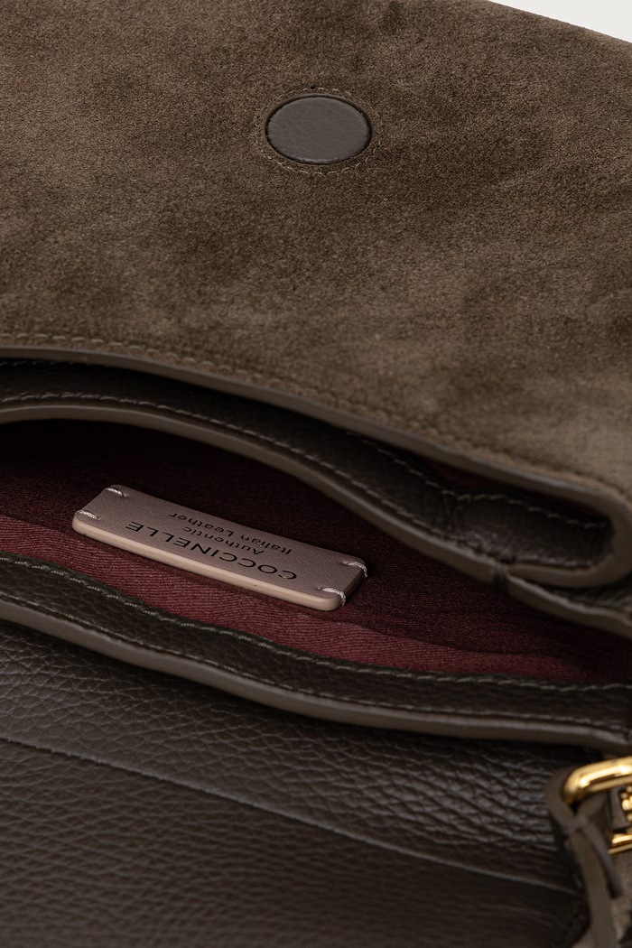 Сумка crossbody для женщин замшевая Coccinelle зелёный E1.V7J.18.02.01