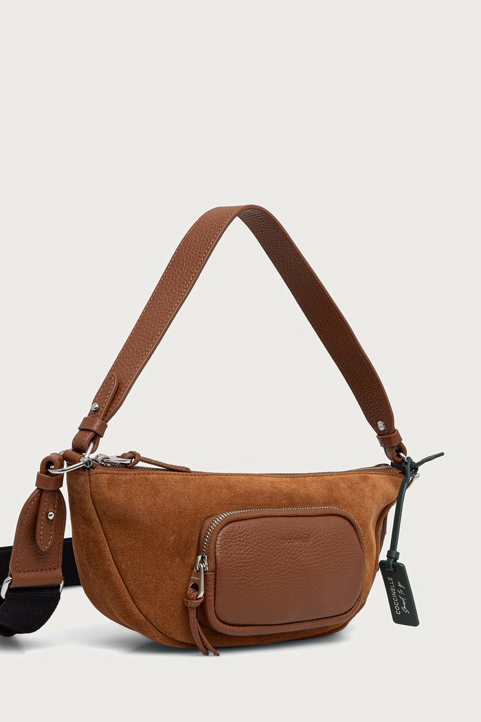 Coccinelle Сумка крос-боді жіноча шкіряна E1.U0B.85.01.01 коричневий AW26