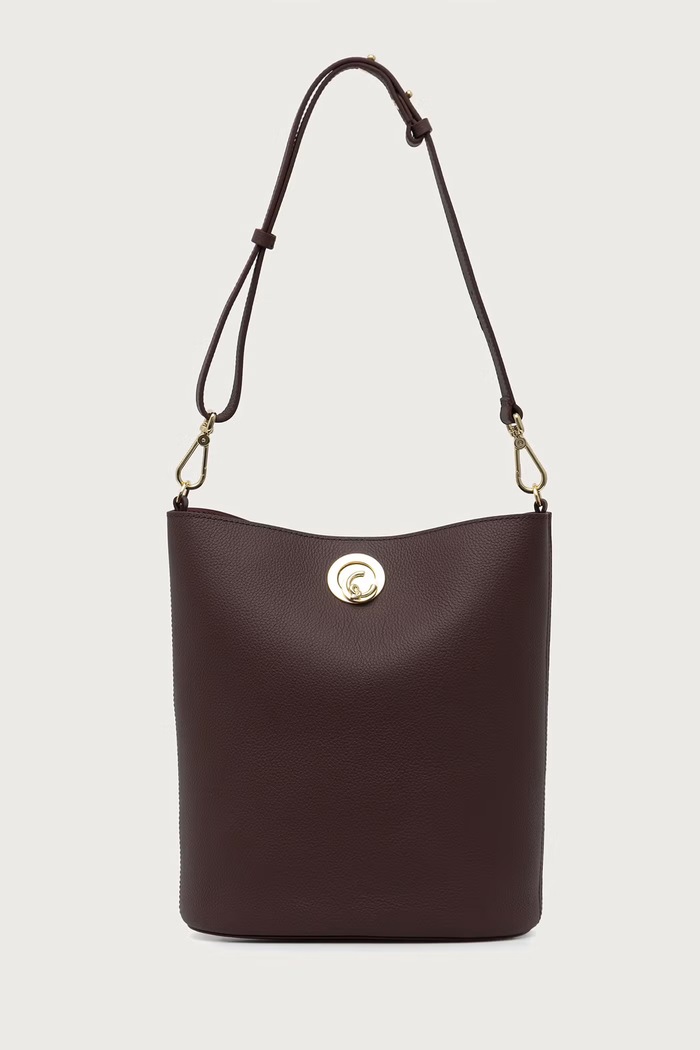 Coccinelle Сумка crossbody для женщин кожаная бордо E1.TOA.23.01.01