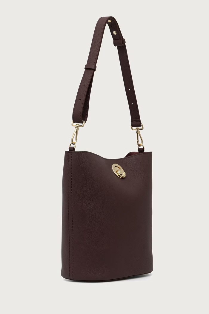 Coccinelle Сумка crossbody для женщин кожаная E1.TOA.23.01.01 бордо AW26