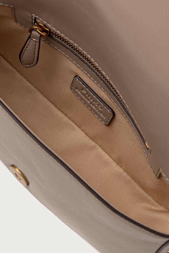 Pinko torebka crossbody damska skórzana 107924.A2JG beżowy