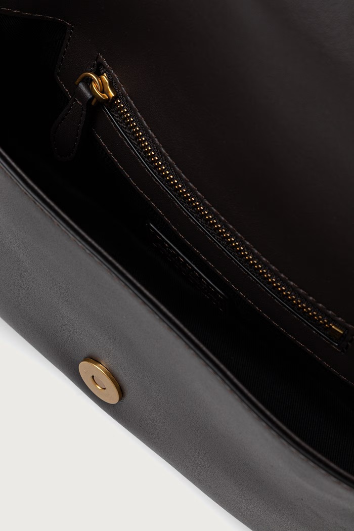 Pinko torebka crossbody damska skórzana 107924.A2JG brązowy