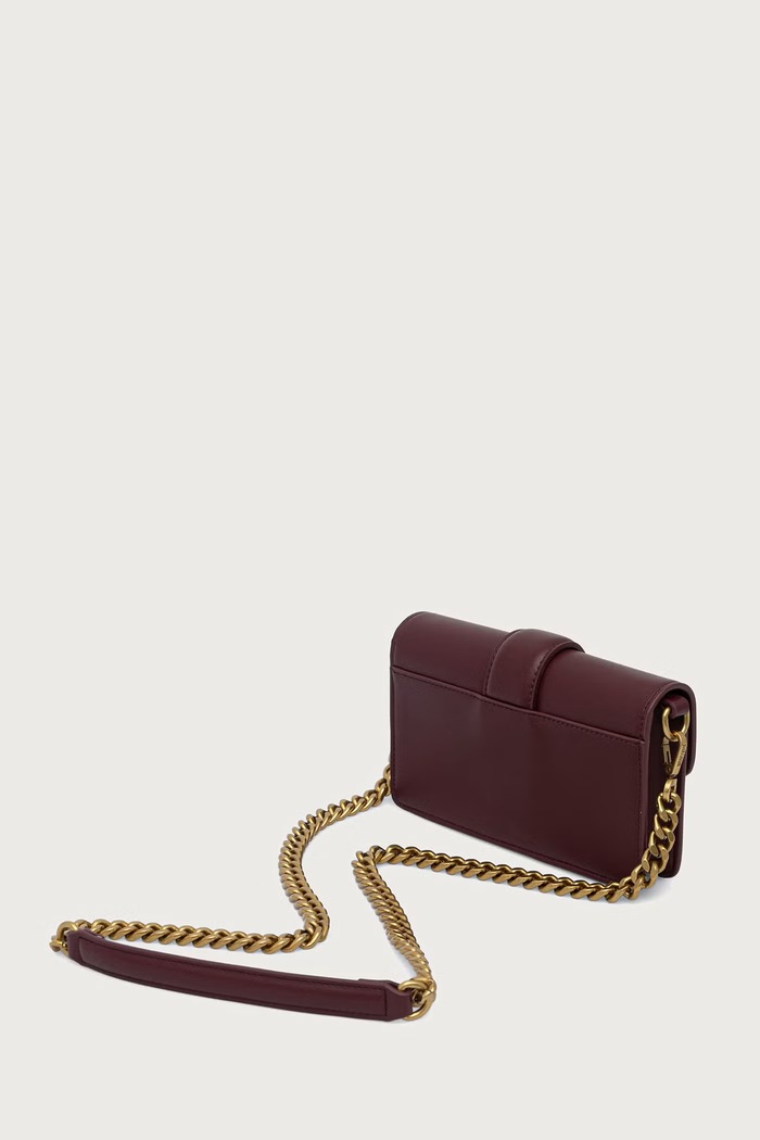 Akcesoria Just Cavalli torebka crossbody damska z imitacji skóry 81RA5PA2.ZSA89 bordowy