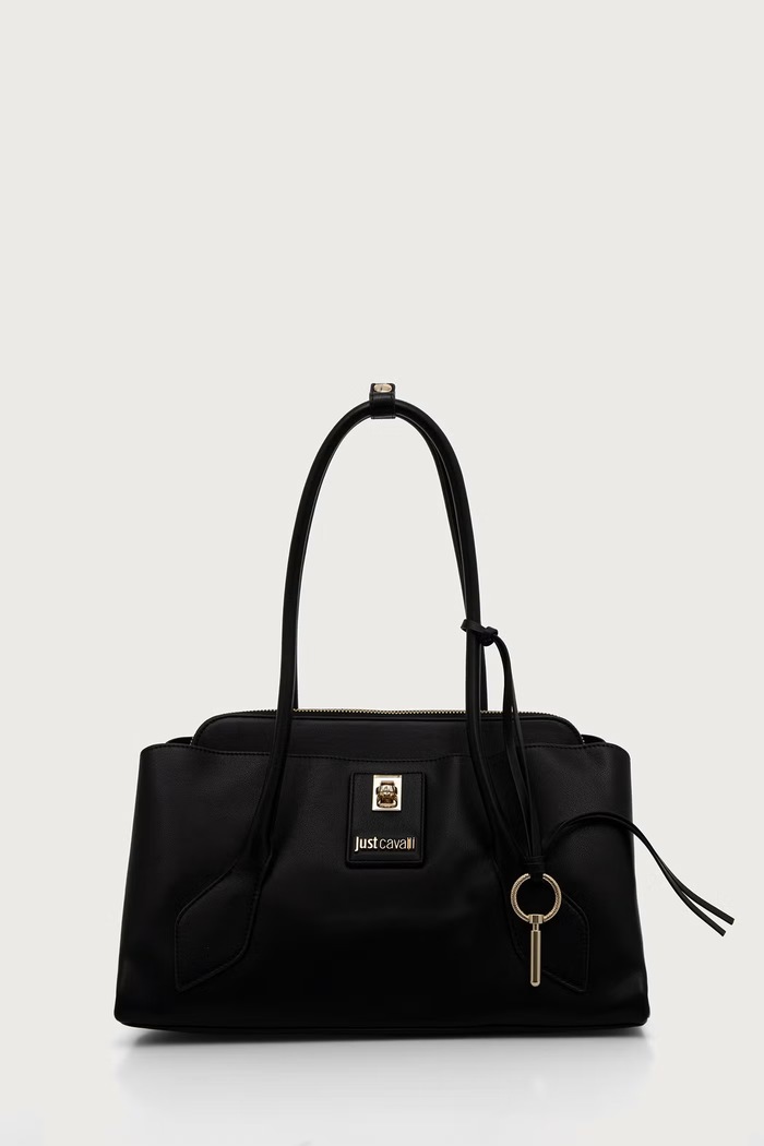 Just Cavalli Torebka tote damska czarny 81RA4BL1.ZSB22