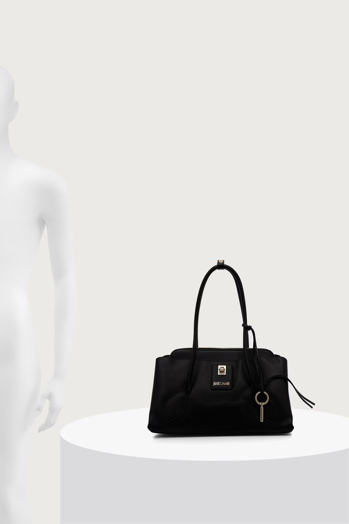 Torebka tote damska Just Cavalli czarny 81RA4BL1.ZSB22