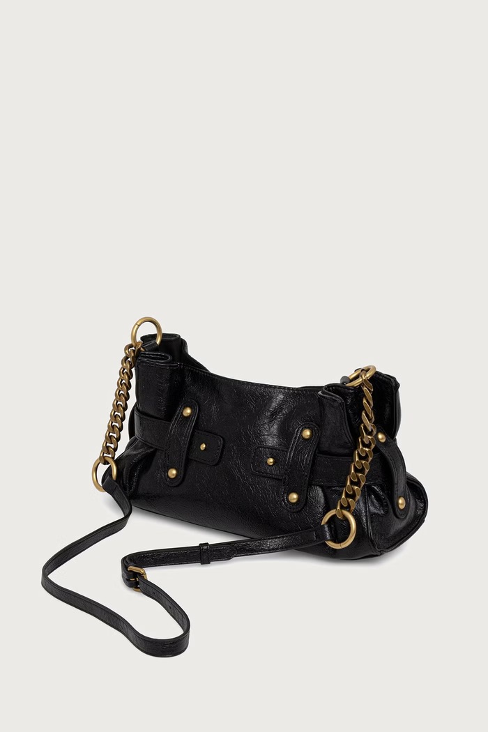 Akcesoria Just Cavalli Torebka crossbody damska z imitacji skóry 81RA4BE1.ZS969 czarny