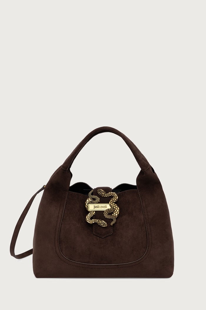 Just Cavalli Torebka crossbody damska brązowy 81RA4BB2.ZSE74