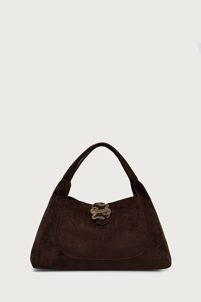 Just Cavalli Torebka tote damska brązowy 81RA4BB1.ZSE74