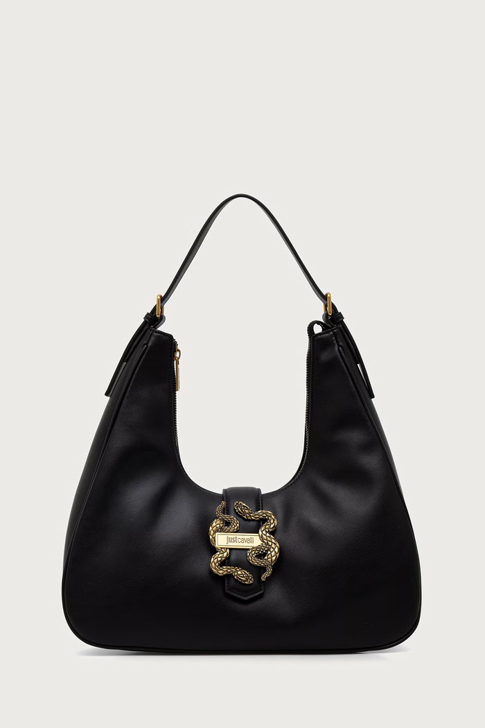 Just Cavalli torebka hobo damska czarny 81RA4BA4.ZSA89