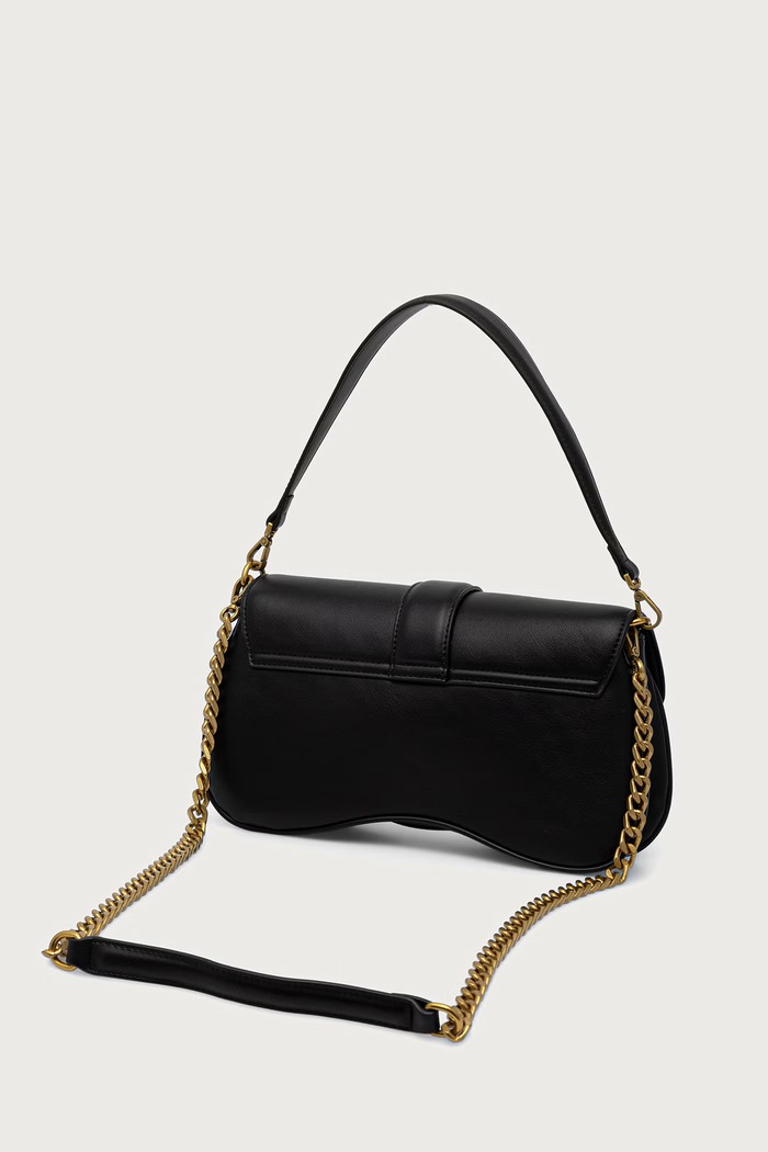 Akcesoria Just Cavalli Torebka crossbody damska z imitacji skóry 81RA4BA1.ZSE73 czarny