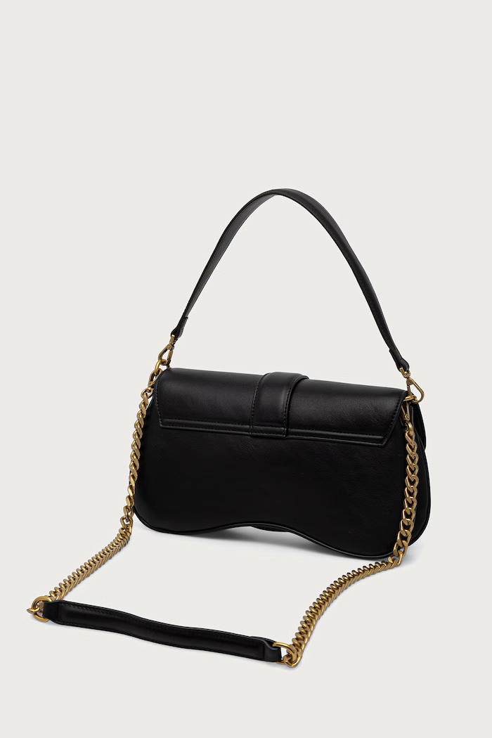 Akcesoria Just Cavalli Torebka crossbody damska z imitacji skóry 81RA4BA1.ZSE73 czarny