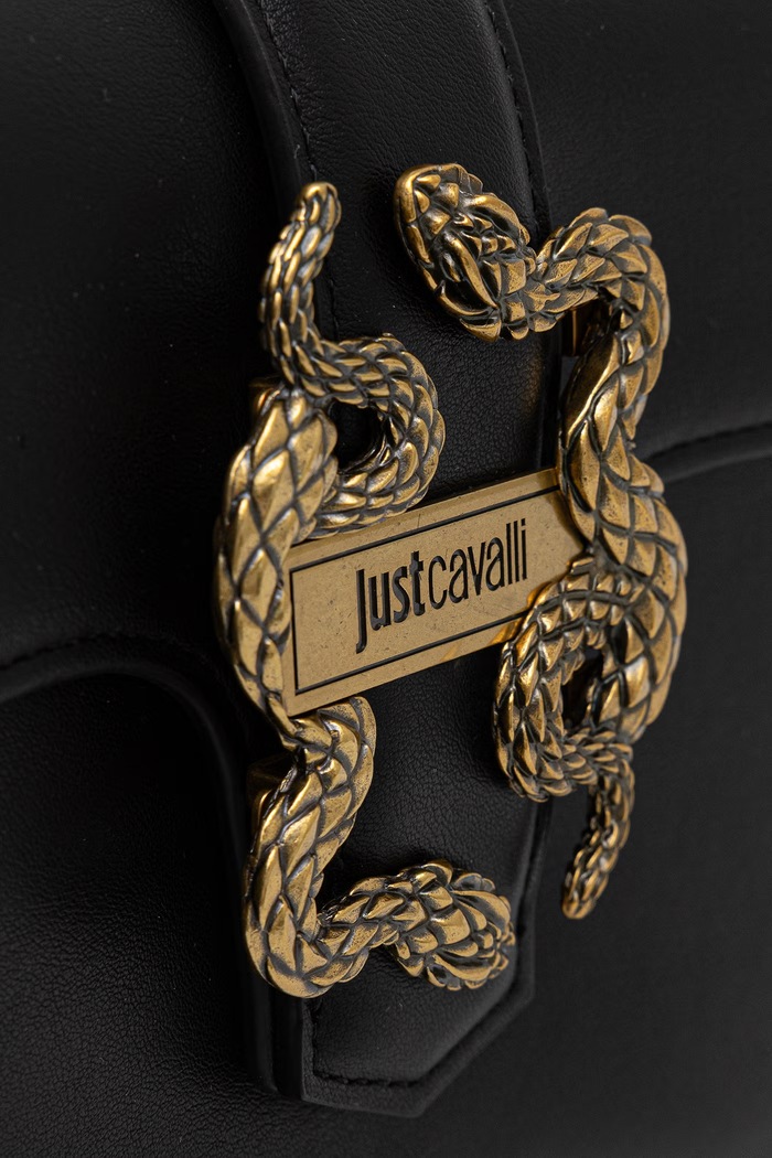 Just Cavalli torebka crossbody damska z imitacji skóry czarny 81RA4BA1.ZSA89