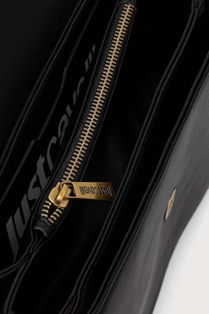 Just Cavalli torebka crossbody damska z imitacji skóry 81RA4BA1.ZSA89 czarny