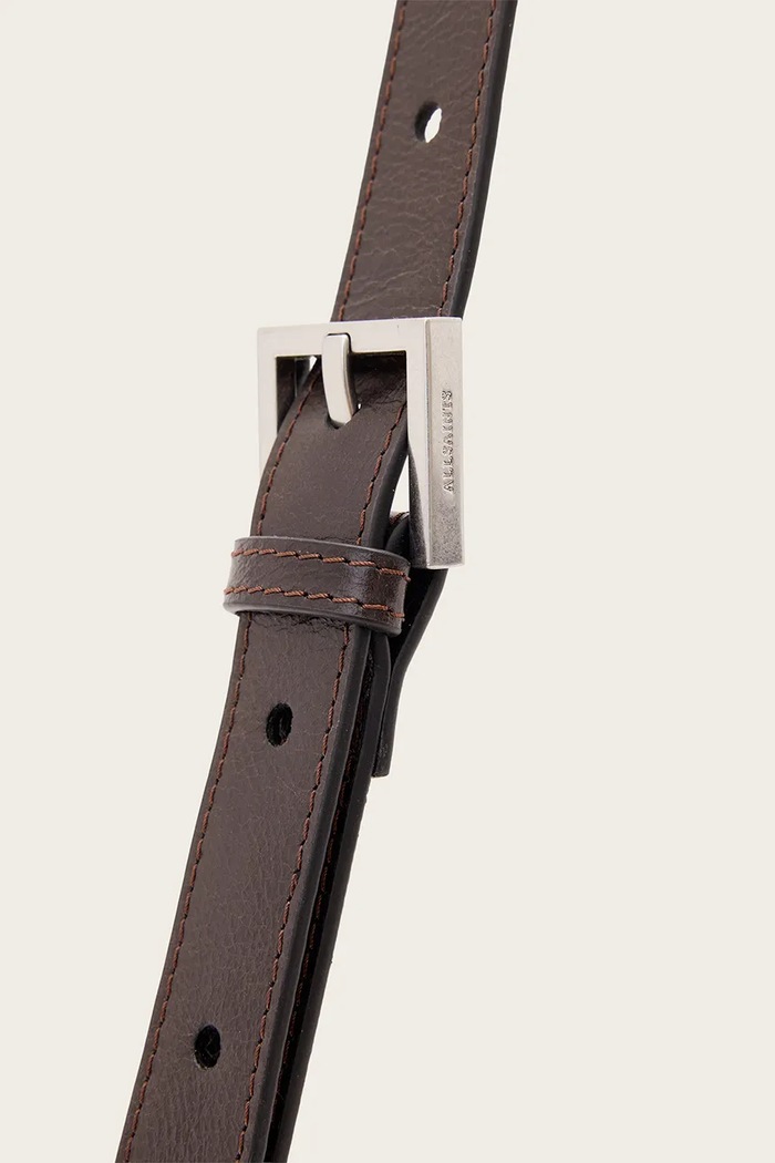 Torebka damska skórzana MARLO AllSaints W206XF brązowy