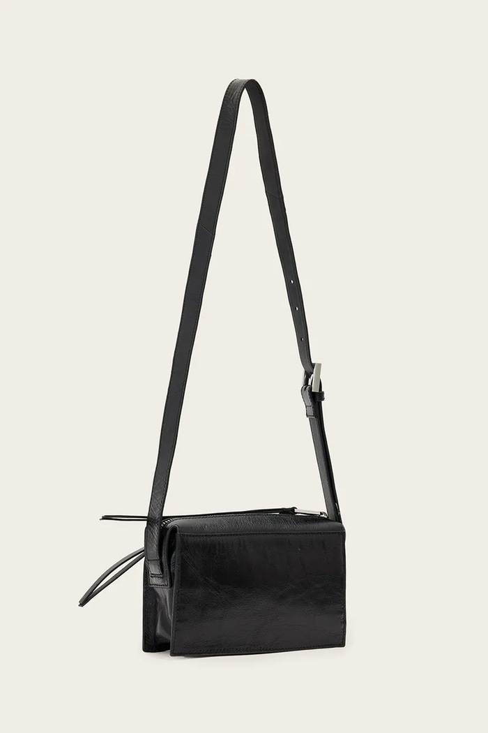 AllSaints Torebka damska skórzana MARLO W206XF czarny AW26