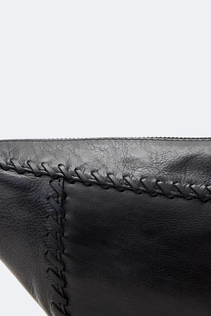Akcesoria AllSaints Torebka crossbody dziecięca skórzana ESME W232XF czarny