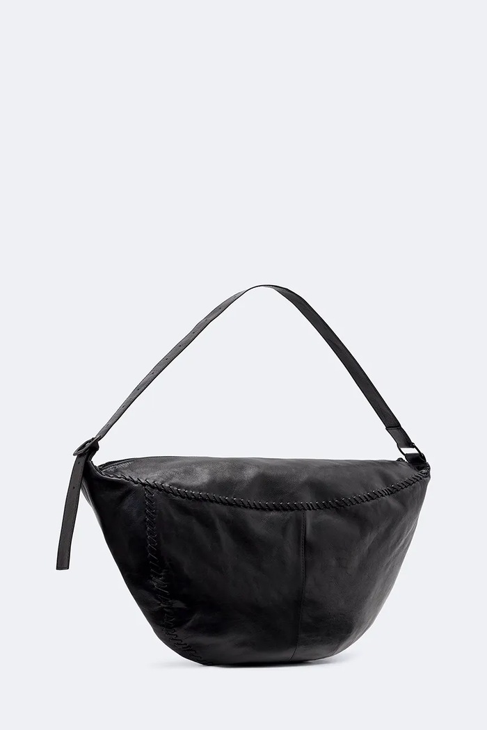 AllSaints Torebka damska skórzana ESME W188XF czarny AW26