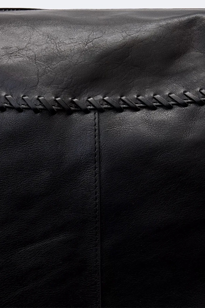 Torebka damska skórzana ESME AllSaints W188XF czarny