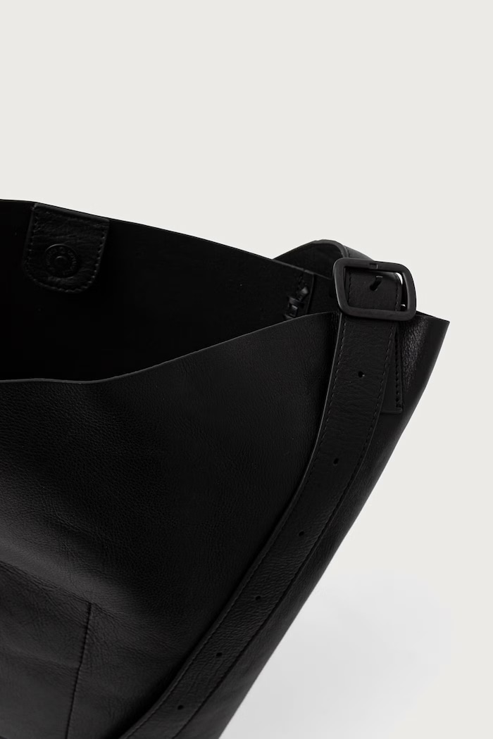 Torebka crossbody damska skórzana ESME AllSaints czarny W187XF