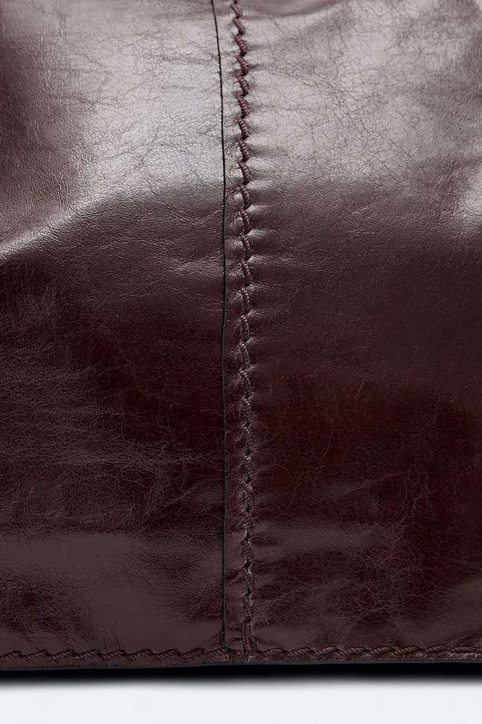 Torebka crossbody damska skórzana LUTECE AllSaints W176XF brązowy
