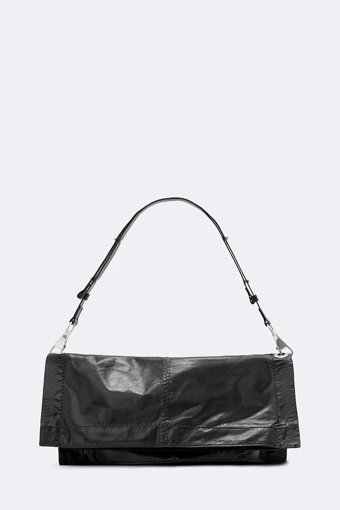 AllSaints Torebka crossbody damska skórzana LUTECE czarny W176XF