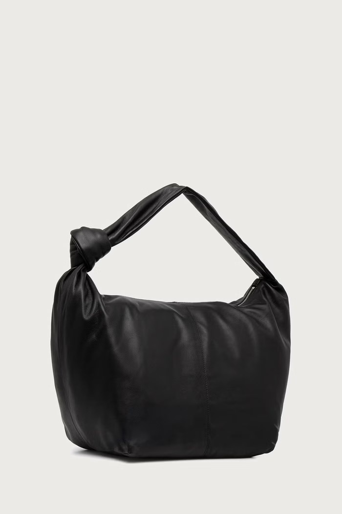 AllSaints Taška dámská kožená EFFIE W162XF černá AW26