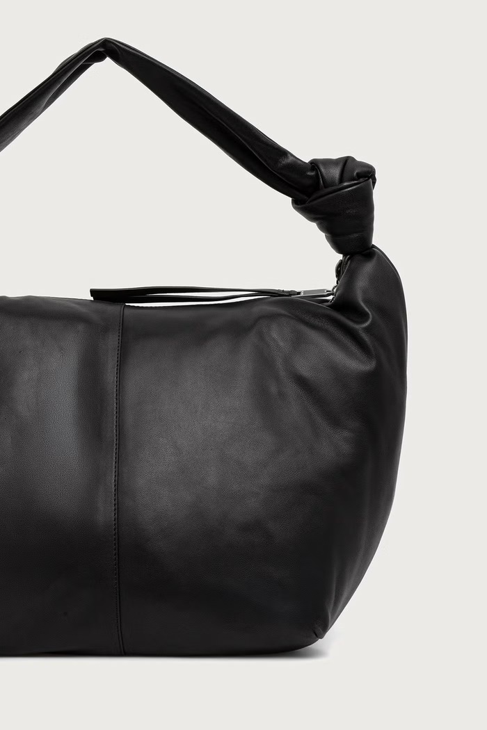 AllSaints Torebka damska skórzana EFFIE W162XF czarny AW26
