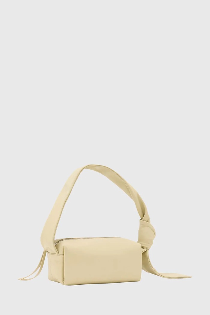 AllSaints Torebka damska skórzana EFFIE W161XF beżowy AW26