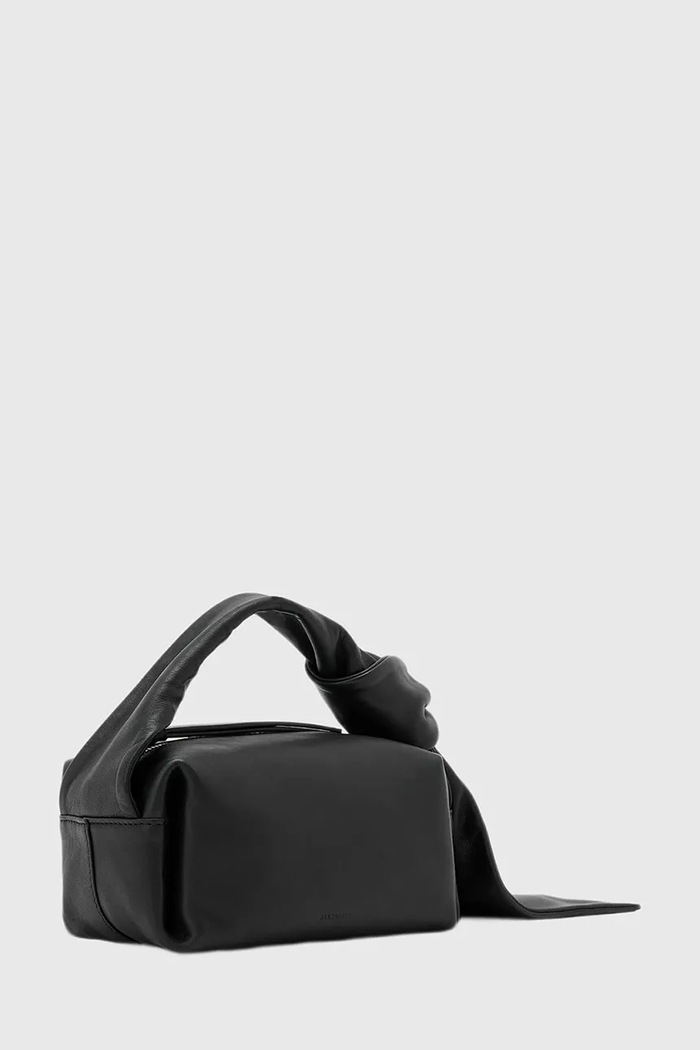 Akcesoria AllSaints Torebka damska skórzana EFFIE W153XF czarny