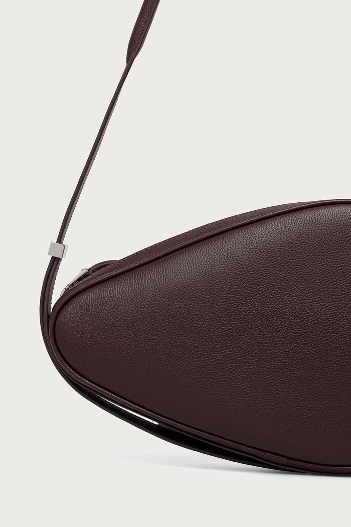 Akcesoria Lacoste Torebka crossbody damska skórzana NU5463FP.T71 brązowy