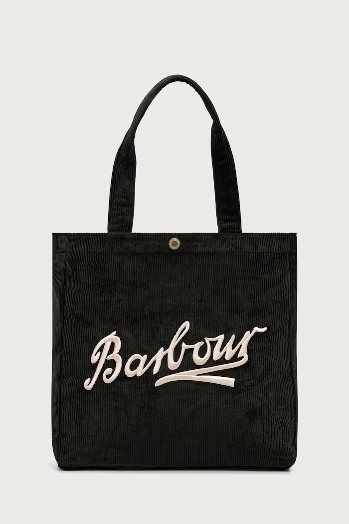 Barbour torba bawełniana zielony UBA0779SG91