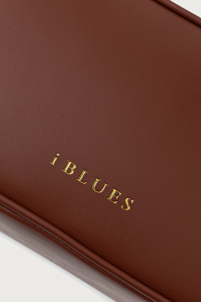 iBlues klasična torbica ženska iz umetnega usnja IBLFARETRA rjava 2627516011200