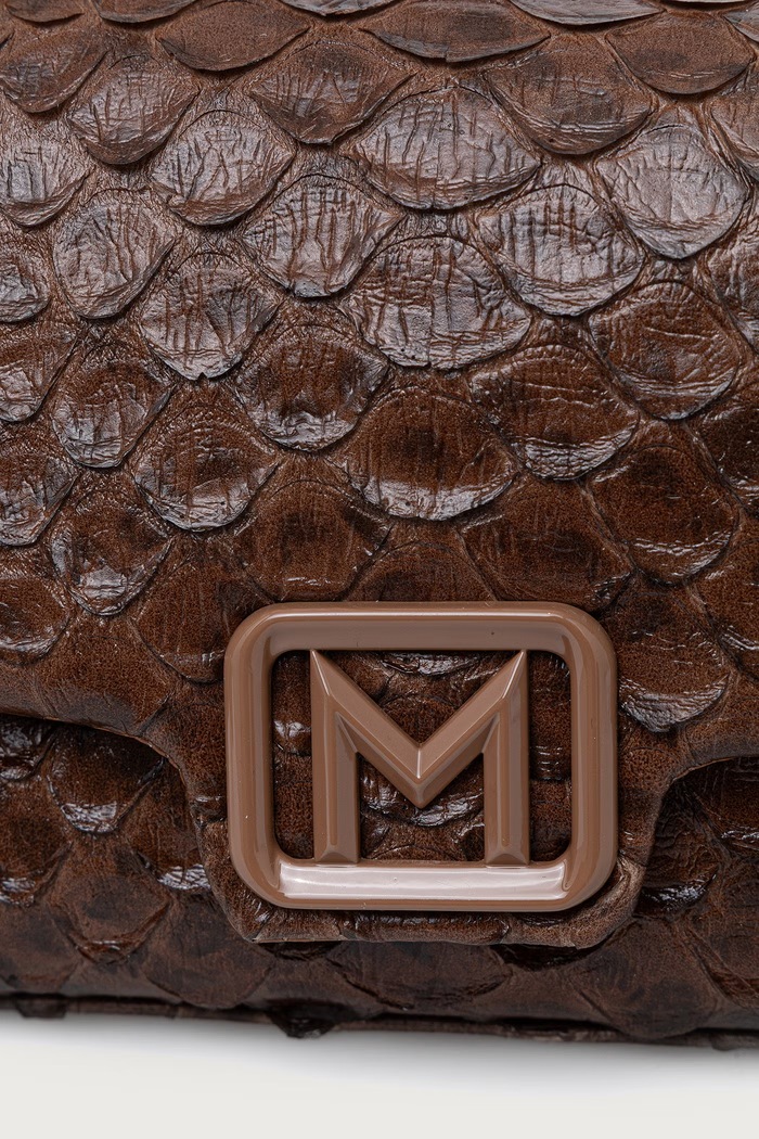 Crossbody kabelka dámska z imitácie kože MLLDORICO1 Marella 2623516027200 hnedá