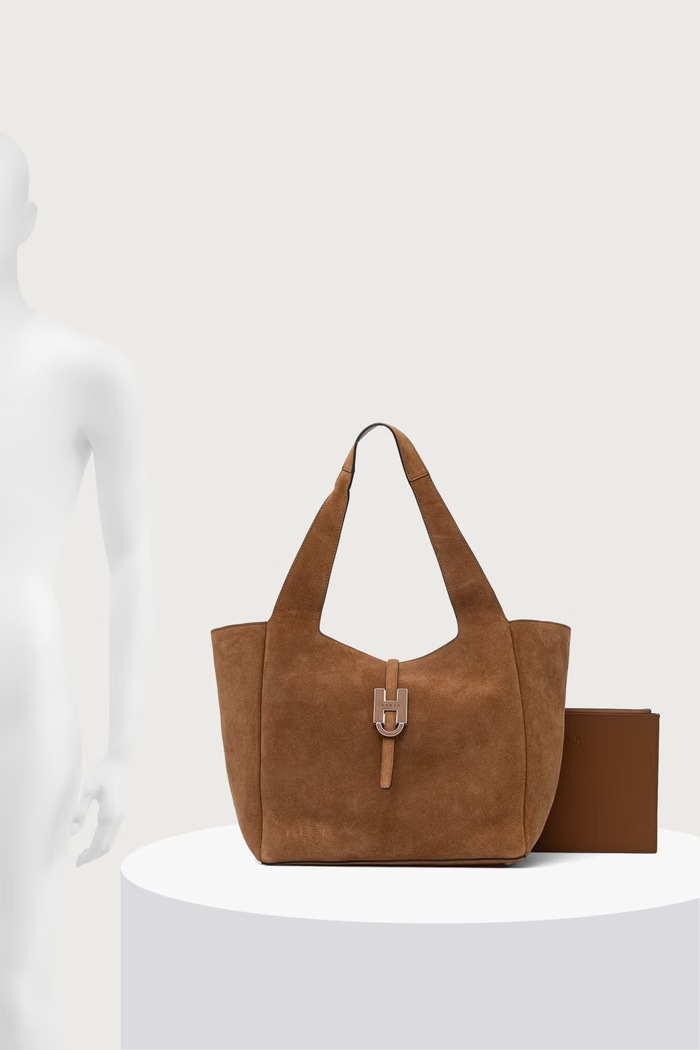 Hogan Torebka shopper damska skórzana KBW01XA1300UGM
