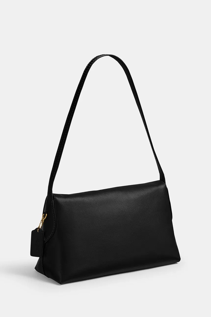 Akcesoria Coach torebka damska skórzana Chelsea Shoulder Bag 30 CDS58 czarny
