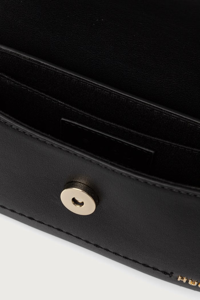Crossbody kabelka dámska z imitácie kože Yorih_Clutch HUGO čierna 50573275