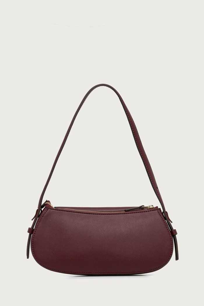Akcesoria HUGO Torebka damska z imitacji skóry Yorih_Sh. Bag FL. 50573263 bordowy