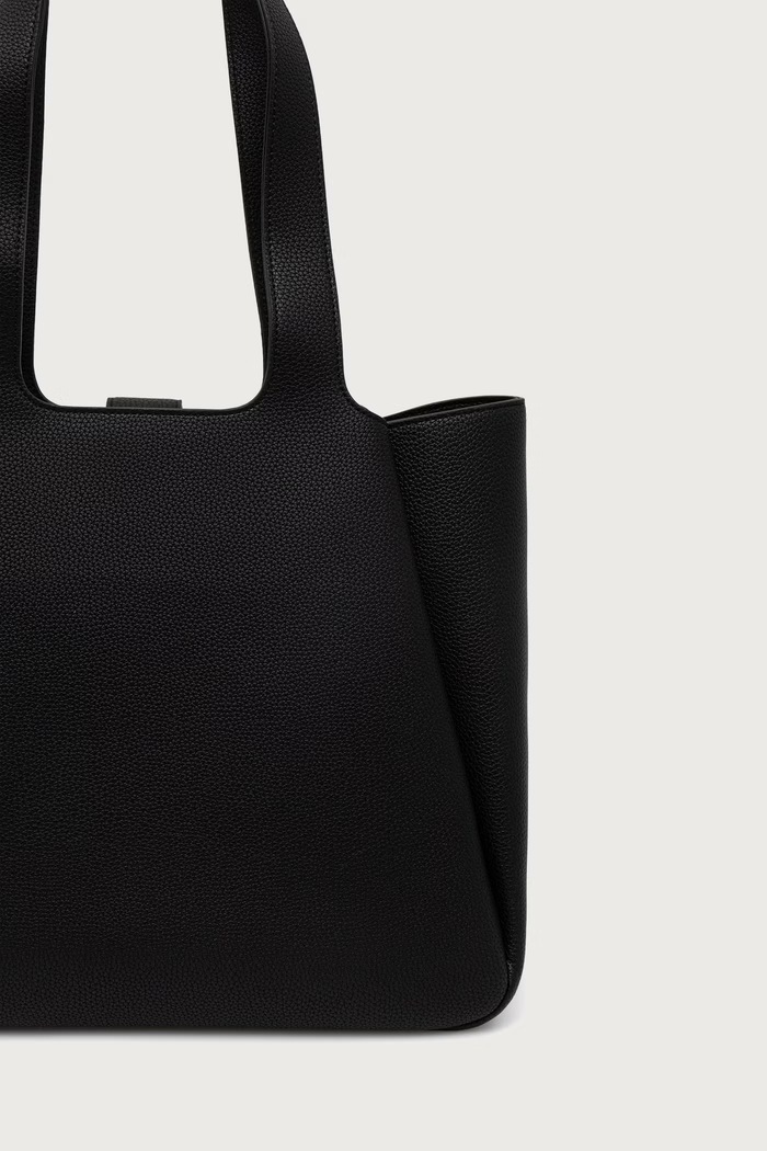 Akcesoria HUGO Torebka shopper damska z imitacji skóry Orin_Tote 50557827 czarny