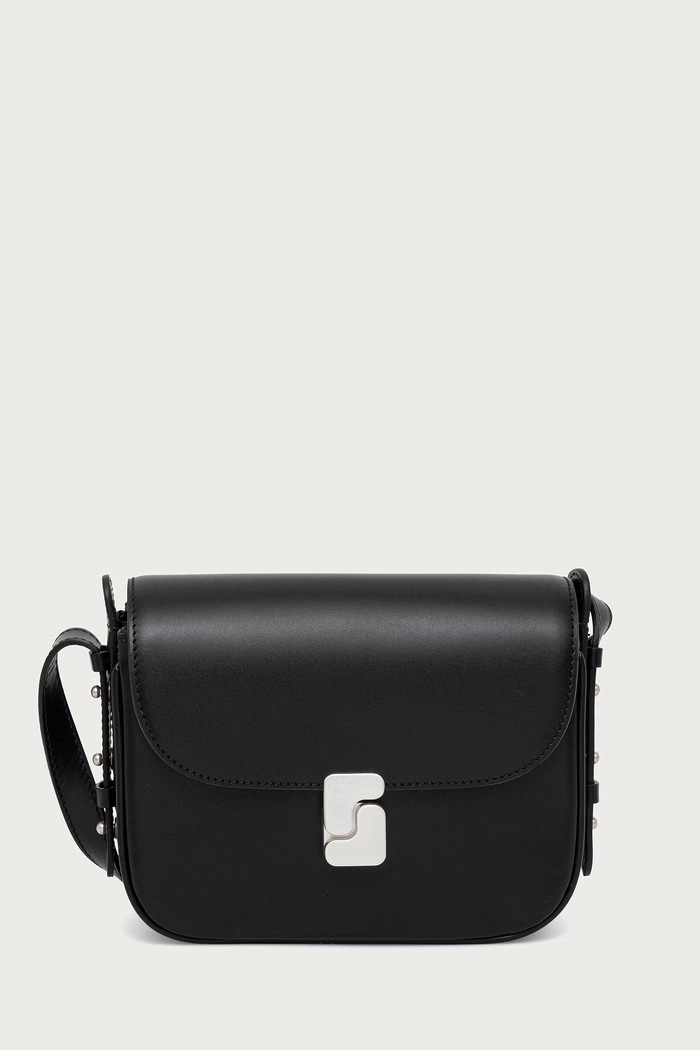 Soeur Borsa a tracollo da donna in pelle BELLISSIMA MINI nero SEM1379BELLIMIN