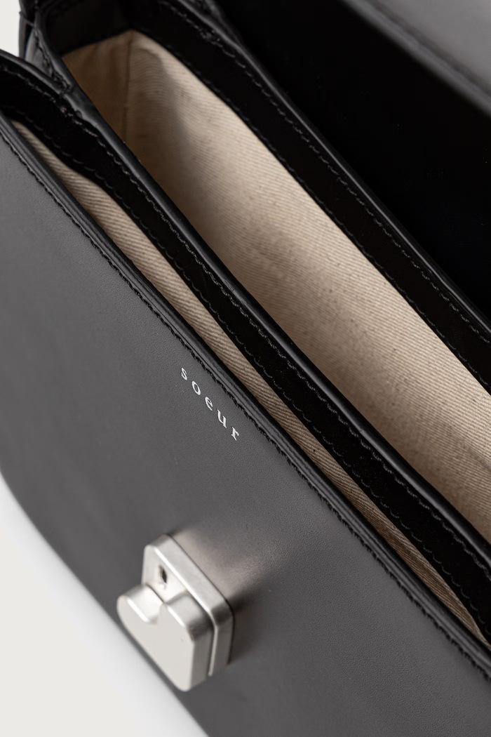 Borsa a tracollo da donna in pelle BELLISSIMA MINI Soeur nero SEM1379BELLIMIN