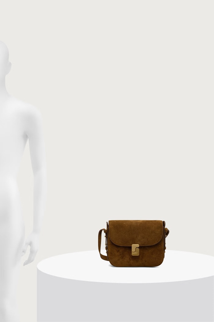Soeur Torebka crossbody damska zamszowa BELLISSIMA MINI SEM1638BELLIMIN