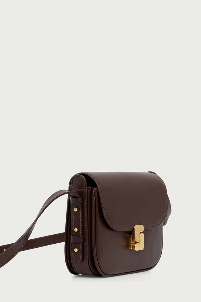Soeur Borsa a tracollo da donna in pelle BELLISSIMA MINI SEM1615BELLIMIN marrone AW26