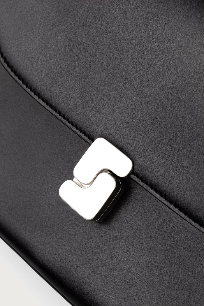 Borsa da donna in pelle BELLISSIMA MAXI Soeur SEM1540BELLIMAX nero