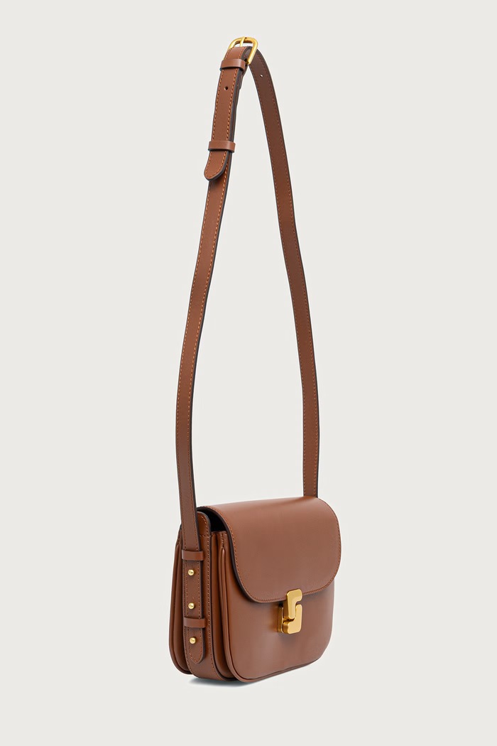 Soeur Χιαστί Γυναικεία δερμάτινη BELLISSIMA MINI SEM1114BELLIMIN καφέ AW26