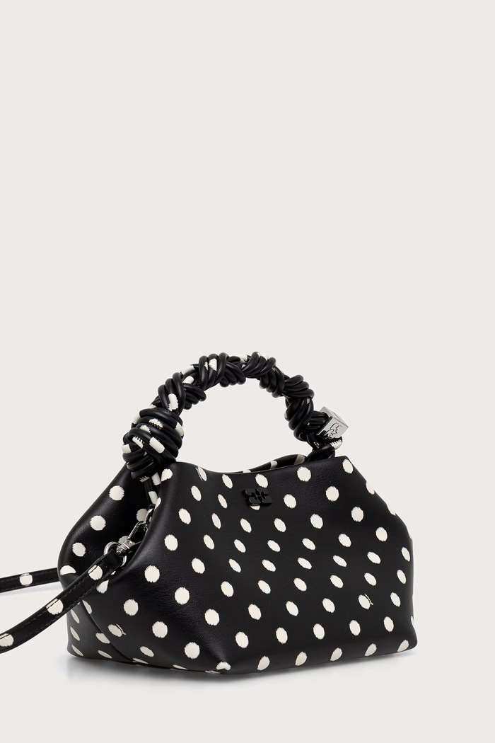 GANNI Crossbody torba za žene B2100056 crna AW26
