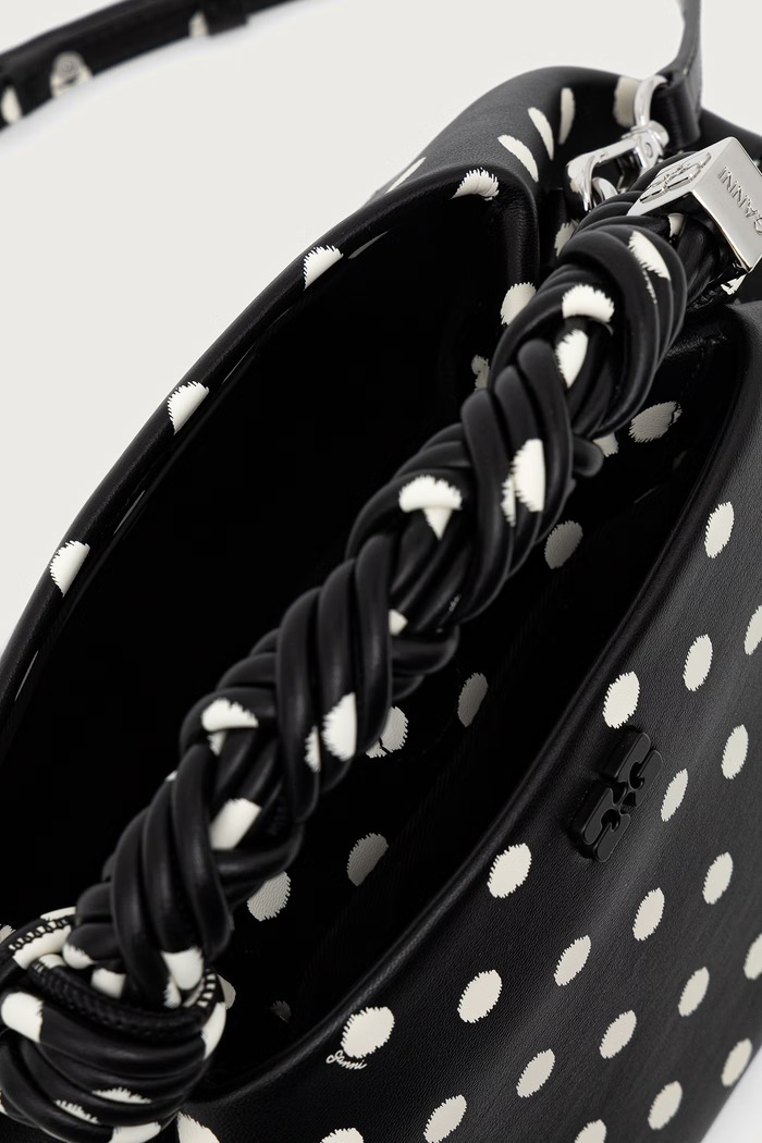 Crossbody torba za žene GANNI crna B2100056