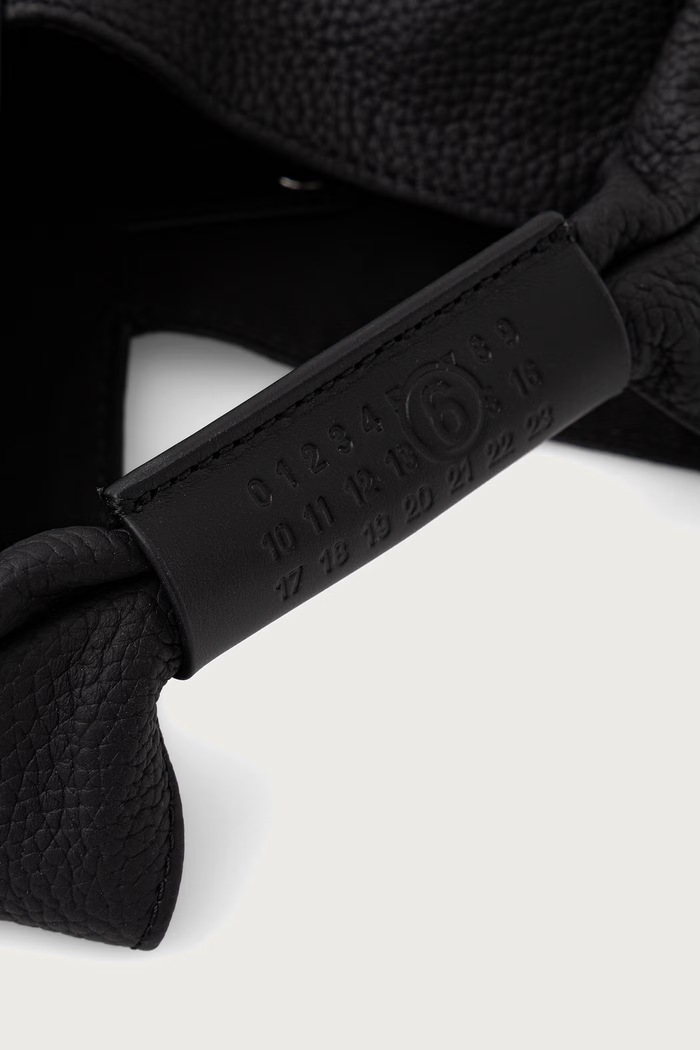 MM6 Maison Margiela torebka damska skórzana czarny SB6WD0013.P5691