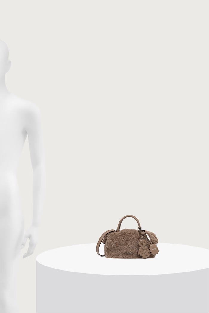 Max Mara Torebka crossbody damska z wełną 2624516232600