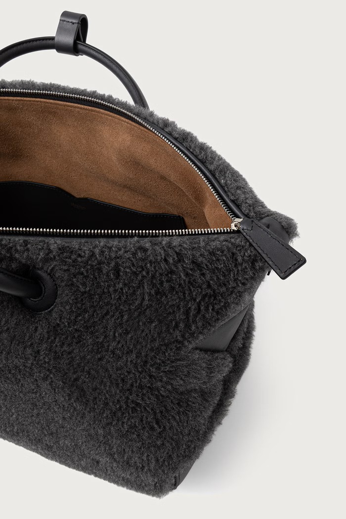 Torebka damska wełniana Max Mara szary 2624516192600